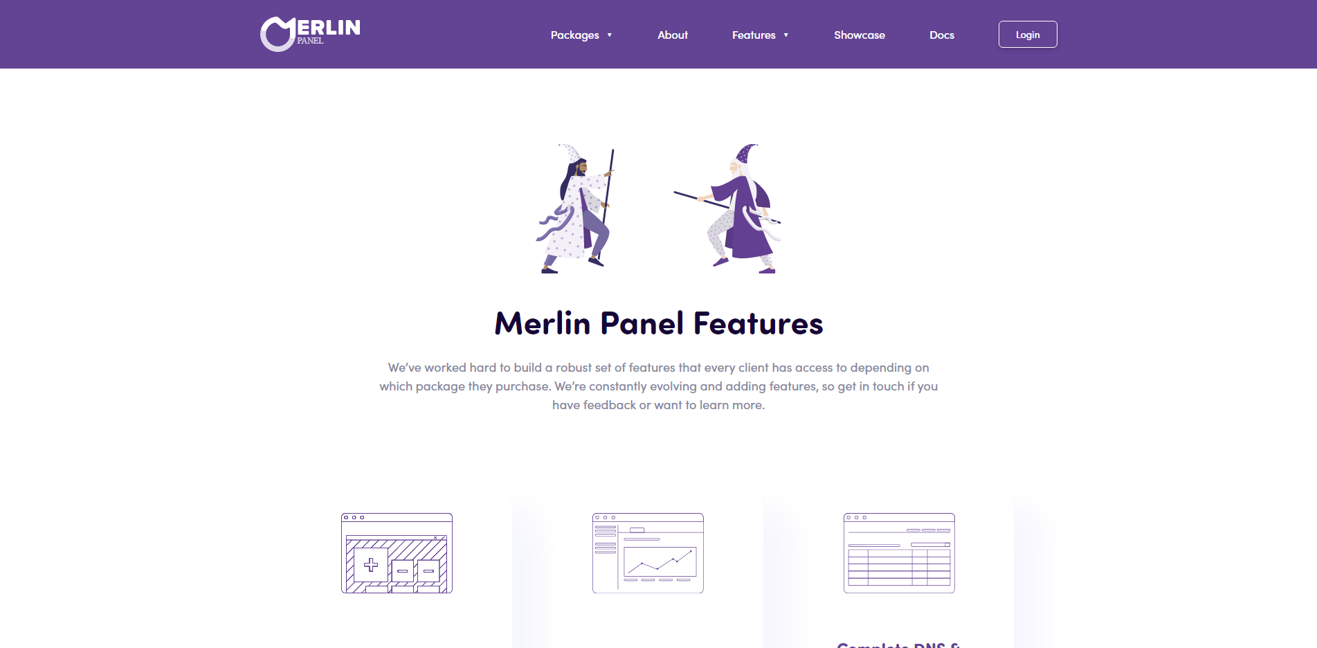 Support - Merlin Panel